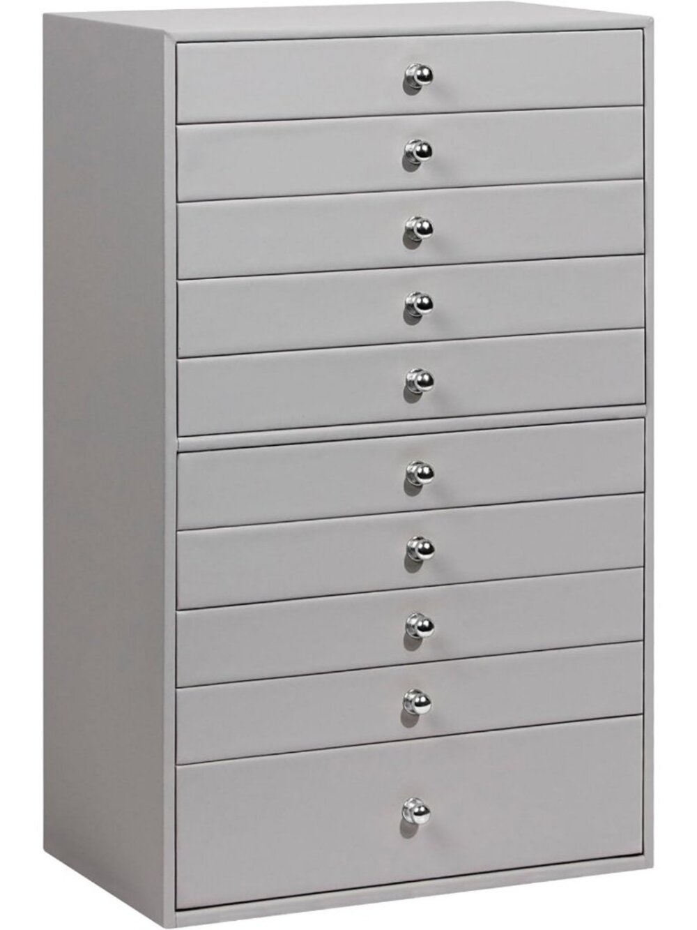 Large Jewelry Box Organizer with 10 Drawers for Earrings, Necklaces, Rings